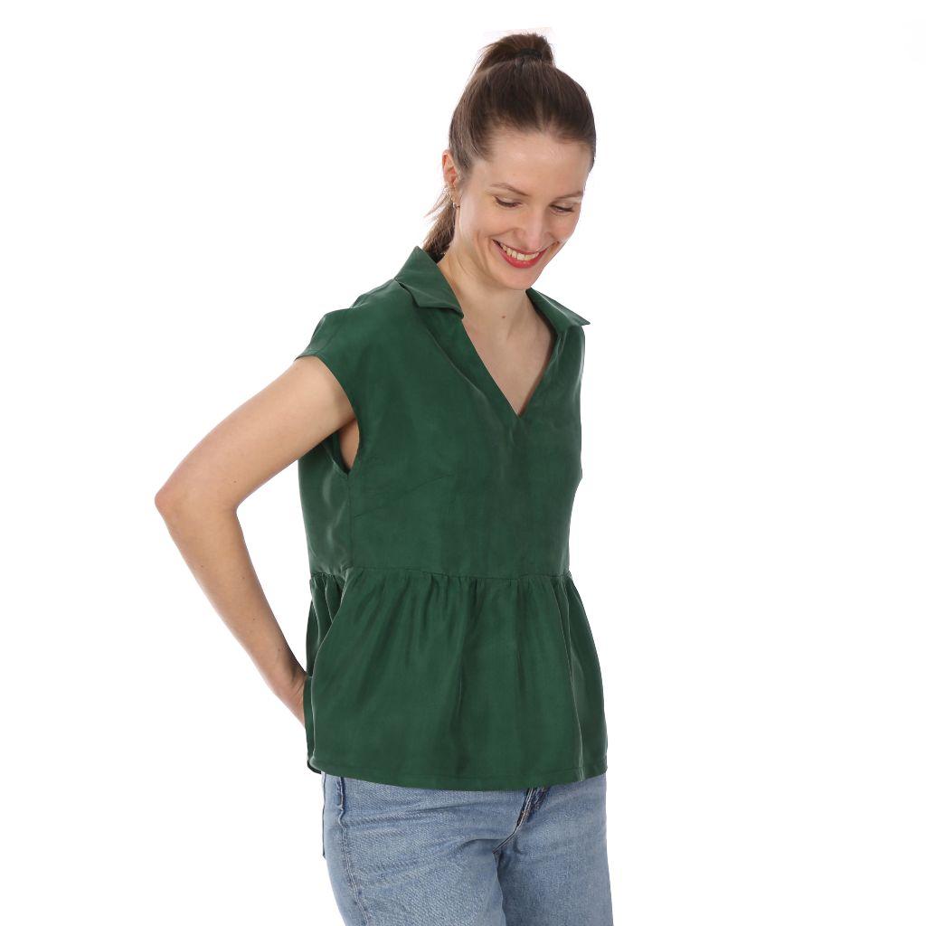 Papierschnittmuster Blusentop Frau Anett XS-XXL